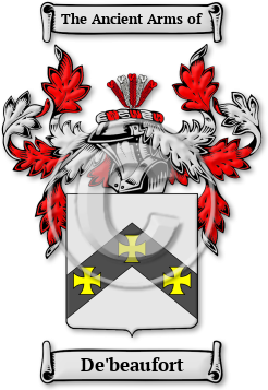 De'beaufort Family Crest Download (JPG) Legacy Series - 600 DPI