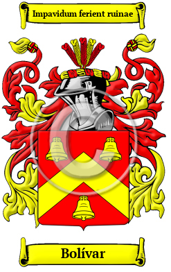 Bolívar Family Crest Download (JPG) Heritage Series - 300 DPI