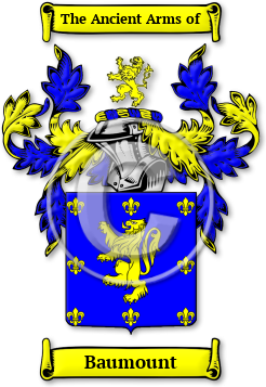 Baumount Family Crest Download (JPG) Legacy Series - 600 DPI
