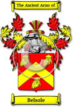 Belsole Family Crest Download (jpg) Legacy Series - 150 DPI