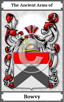 Bowvy Family Crest Download (JPG)  Book Plated - 150 DPI