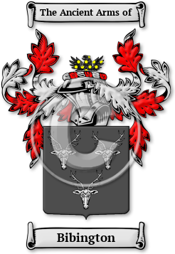 Bibington Family Crest Download (jpg) Legacy Series - 150 DPI