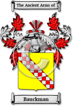 Bauckman Family Crest Download (jpg) Legacy Series - 150 DPI
