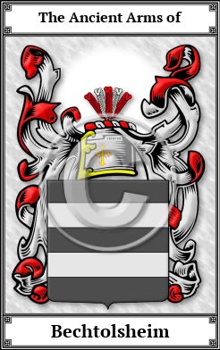 Bechtolsheim Family Crest Download (JPG)  Book Plated - 150 DPI