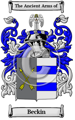 Beckin Family Crest/Coat of Arms