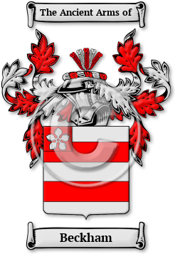Beckham Family Crest Download (jpg) Legacy Series - 150 DPI