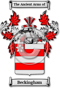 Beckingham Family Crest Download (jpg) Legacy Series - 150 DPI