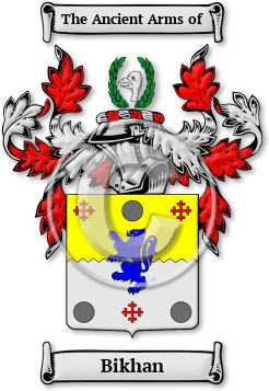 Bikhan Family Crest Download (jpg) Legacy Series - 150 DPI