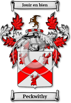Peckwithy Family Crest Download (JPG) Legacy Series - 600 DPI
