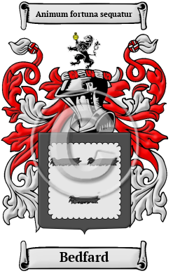 Bedfard Family Crest/Coat of Arms