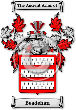 Beadehan Family Crest Download (jpg) Legacy Series - 150 DPI