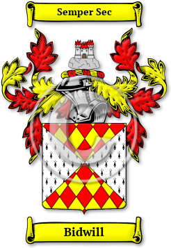 Bidwill Family Crest Download (jpg) Legacy Series - 150 DPI