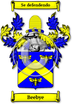 Beebye Family Crest Download (jpg) Legacy Series - 150 DPI