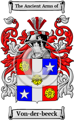 Von-der-beeck Family Crest Download (JPG) Heritage Series - 300 DPI