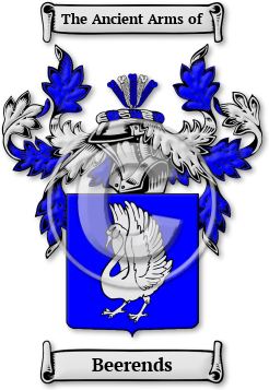 Beerends Family Crest Download (jpg) Legacy Series - 150 DPI