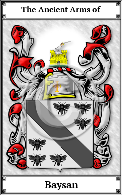 Baysan Family Crest Download (JPG)  Book Plated - 150 DPI