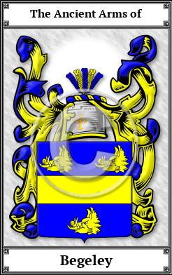 Begeley Family Crest Download (JPG)  Book Plated - 150 DPI