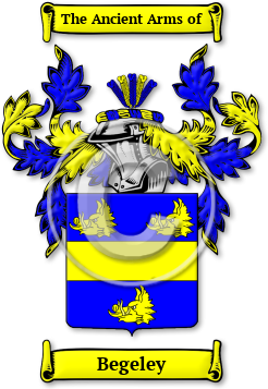 Begeley Family Crest Download (jpg) Legacy Series - 150 DPI