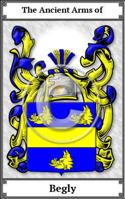 Begly Family Crest Download (JPG)  Book Plated - 150 DPI
