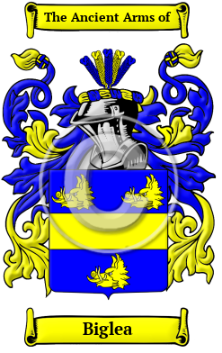Biglea Family Crest/Coat of Arms