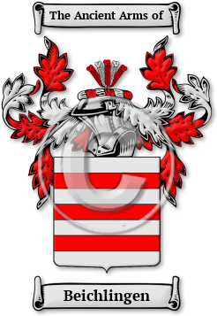 Beichlingen Family Crest Download (jpg) Legacy Series - 150 DPI