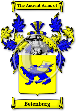 Beienburg Family Crest Download (jpg) Legacy Series - 150 DPI