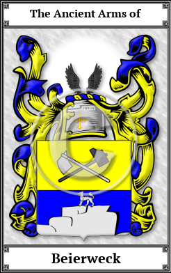 Beierweck Family Crest Download (JPG)  Book Plated - 150 DPI