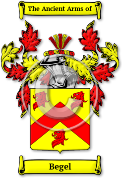 Begel Family Crest Download (jpg) Legacy Series - 150 DPI