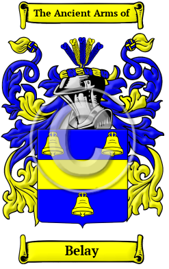 Belay Family Crest/Coat of Arms