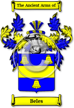 Beles Family Crest Download (jpg) Legacy Series - 150 DPI