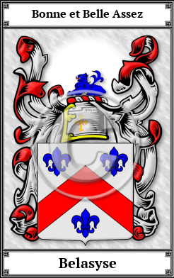 Belasyse Family Crest Download (JPG) Book Plated - 600 DPI