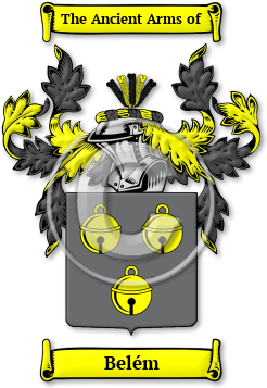 Belém Family Crest Download (JPG) Legacy Series - 600 DPI