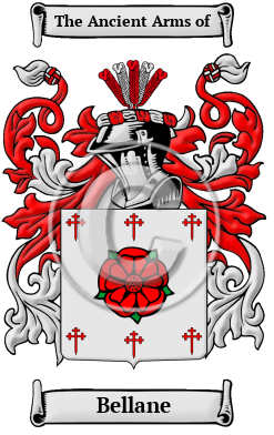 Bellane Family Crest/Coat of Arms