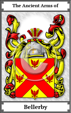 Bellerby Family Crest Download (JPG)  Book Plated - 150 DPI