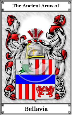 Bellavia Family Crest Download (JPG)  Book Plated - 150 DPI