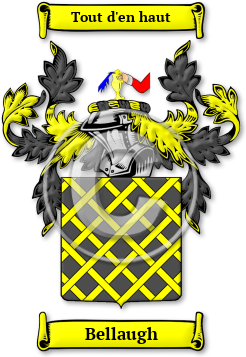 Bellaugh Family Crest Download (jpg) Legacy Series - 150 DPI