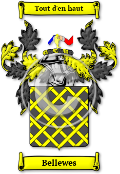 Bellewes Family Crest Download (JPG) Legacy Series - 600 DPI