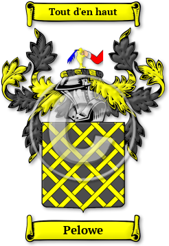 Pelowe Family Crest Download (JPG) Legacy Series - 600 DPI