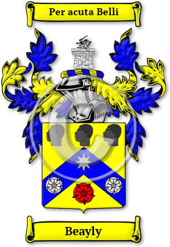Beayly Family Crest Download (jpg) Legacy Series - 150 DPI