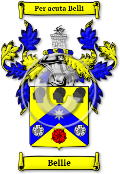 Bellie Family Crest Download (jpg) Legacy Series - 150 DPI