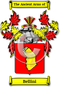 Bellini Family Crest Download (jpg) Legacy Series - 150 DPI