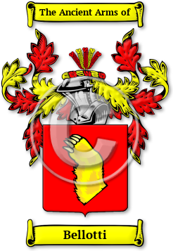 Bellotti Family Crest Download (JPG) Legacy Series - 300 DPI
