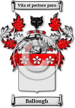 Ballough Family Crest Download (jpg) Legacy Series - 150 DPI