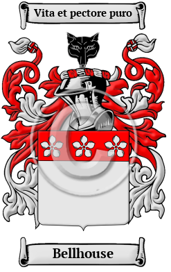 Bellhouse Family Crest Download (jpg) Heritage Series - 150 DPI