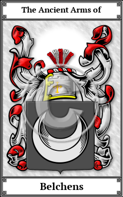 Belchens Family Crest Download (JPG)  Book Plated - 150 DPI