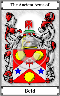 Beld Family Crest Download (JPG)  Book Plated - 150 DPI