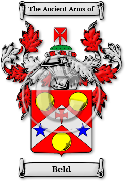 Beld Family Crest Download (jpg) Legacy Series - 150 DPI