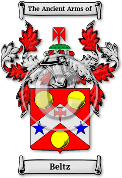 Beltz Family Crest Download (JPG) Legacy Series - 600 DPI