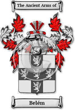 Belém Family Crest Download (jpg) Legacy Series - 150 DPI