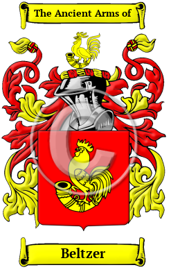 Beltzer Family Crest Download (JPG) Heritage Series - 600 DPI